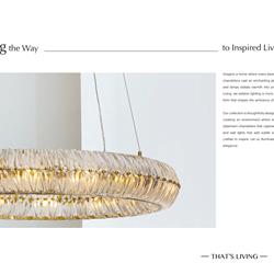 灯饰设计 That's Living Lighting 2025年欧美时尚灯饰产品图片电子书