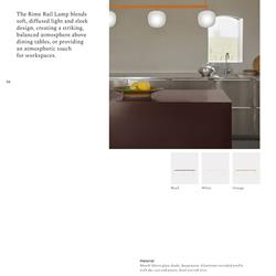 灯饰设计 Muuto 2025年现代北欧风格简约灯饰设计图片电子书