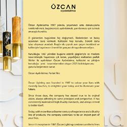 灯饰设计 Ozcan 2025年土耳其现代前卫灯饰灯具电子目录