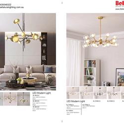灯饰设计 Bellaluce 2025年澳大利亚时尚吊灯设计图片电子目录