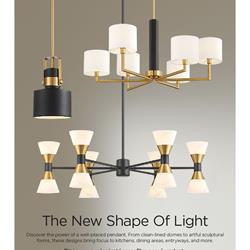 灯饰设计 Lamps Plus 2025年8月美国热销灯饰产品电子图册