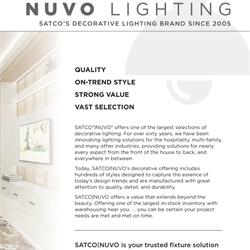 灯饰设计 NUVO 2025年美式灯具设计图片电子目录
