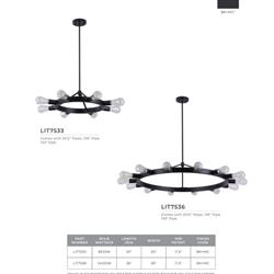 灯饰设计 Lit Up 加拿大现代灯饰产品图片电子目录