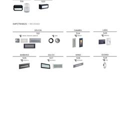 灯饰设计 Novolux 2025年西班牙现代灯具设计产品图片电子图册