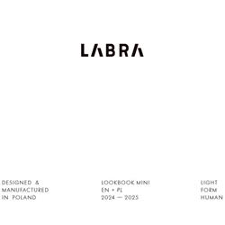 灯具设计 LABRA 2025年波兰专业住宅照明LED灯具设计电子书