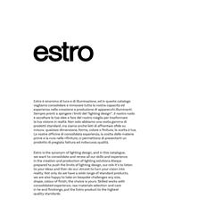 灯饰设计 Estro 2025年意大利灯饰设计素材图片电子书