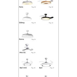 灯饰设计 Jueric 2025年西班牙风扇灯吊扇灯产品图片电子书