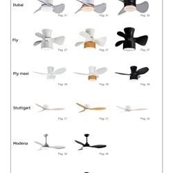灯饰设计 Jueric 2025年西班牙风扇灯吊扇灯产品图片电子书
