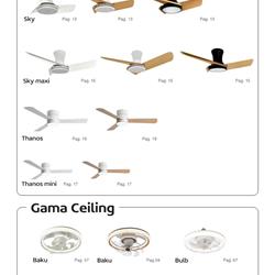 灯饰设计 Jueric 2025年西班牙风扇灯吊扇灯产品图片电子书
