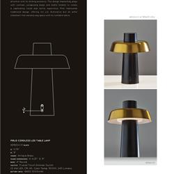 灯饰设计 Ads360 2025年最新简约台灯落地灯产品图片宣传册