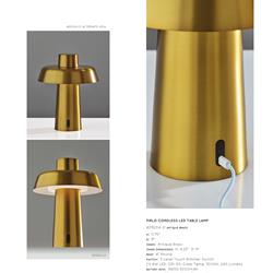 灯饰设计 Ads360 2025年最新简约台灯落地灯产品图片宣传册