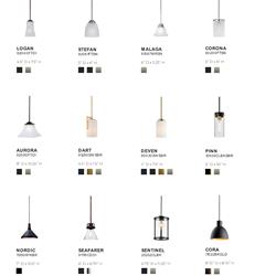 灯饰设计 Maxim 2025年美国住宅家居照明灯具产品图片电子目录