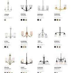 灯饰设计 Maxim 2025年美国住宅家居照明灯具产品图片电子目录