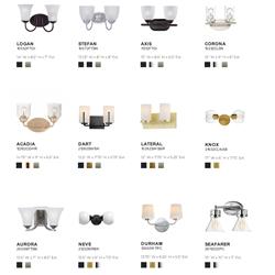 灯饰设计 Maxim 2025年美国住宅家居照明灯具产品图片电子目录