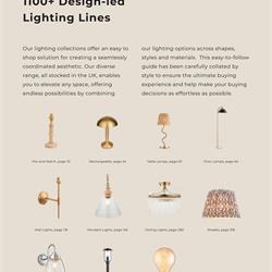 灯饰设计 Gallery 2025年英国灯饰设计产品图片目录画册