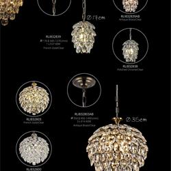 灯饰设计 KatieBleu 2025年欧美高档水晶玻璃灯饰设计图片电子图册