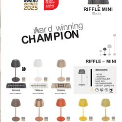 灯饰设计 Briloner 2026年德国家居日常照明灯具图片