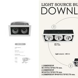 灯饰设计 At East 2025年欧美建筑照明室内LED灯具电子目录