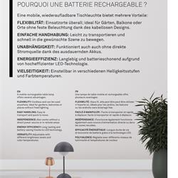 灯饰设计 Briloner 2026年便携式无绳台灯设计图片电子图册