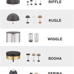 灯饰设计 Briloner 2026年便携式无绳台灯设计图片电子图册