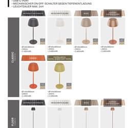 灯饰设计 Briloner 2026年便携式无绳台灯设计图片电子图册