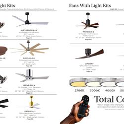 灯饰设计 Matthews 2025年欧美风扇灯吊扇灯设计电子图册