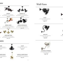 灯饰设计 Matthews 2025年欧美风扇灯吊扇灯设计电子图册