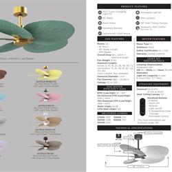 灯饰设计 Matthews 2025年欧美风扇灯吊扇灯设计电子图册
