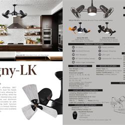 灯饰设计 Matthews 2025年欧美风扇灯吊扇灯设计电子图册