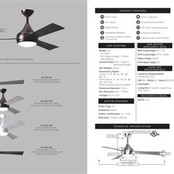 灯饰设计 Matthews 2025年欧美风扇灯吊扇灯设计电子图册