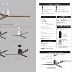 灯饰设计 Matthews 2025年欧美风扇灯吊扇灯设计电子图册