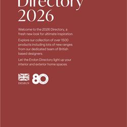 灯饰设计 Endon 2026年最新英国灯具品牌图片电子画册