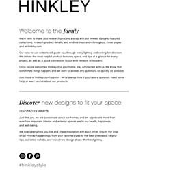 灯饰设计 Hinkley 2025年新品美式现代灯饰图片电子目录
