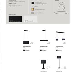 灯饰设计 B+M 2025年德国现代时尚灯饰设计素材电子目录