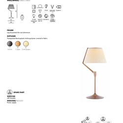 灯饰设计 Kartell 2025年意大利灯饰设计图片电子目录