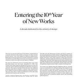 灯饰设计 New Works 2025年丹麦家居灯饰家具设计电子书