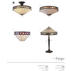 灯饰设计 Interiors 1900 2025年欧美蒂芙尼艺术灯饰设计电子目录