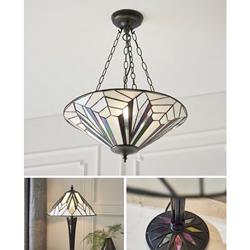 灯饰设计 Interiors 1900 2025年欧美蒂芙尼艺术灯饰设计电子目录