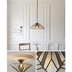 灯饰设计 Interiors 1900 2025年欧美蒂芙尼艺术灯饰设计电子目录