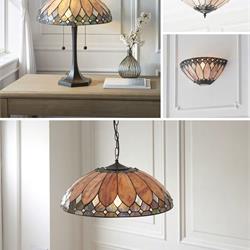 灯饰设计 Interiors 1900 2025年欧美蒂芙尼艺术灯饰设计电子目录