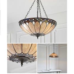 灯饰设计 Interiors 1900 2025年欧美蒂芙尼艺术灯饰设计电子目录