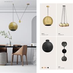 灯饰设计 Dounia Home 2025美式现代灯饰产品图片电子书