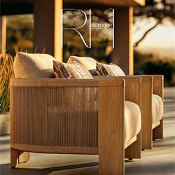 灯饰设计图:RH 2025年美国户外家具设计图片PDF电子书