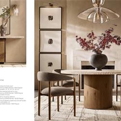 家具设计 RH 2025年美式奢华现代家居设计图片电子目录