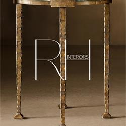 灯饰设计图:RH 2025年美国豪华家具灯饰室内设计图片宣传册