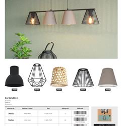 灯饰设计 Eglo 2025年欧美节能灯饰产品图片电子目录