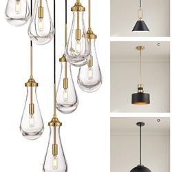 灯饰设计 Lamps Plus 2025年10月美国热销灯饰产品电子图册