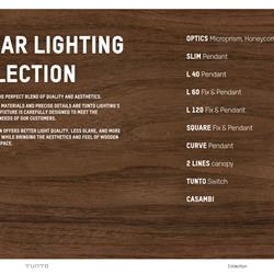灯饰设计 TUNTO 2025年芬兰木艺灯具设计电子图册