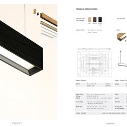 灯饰设计 TUNTO 2025年芬兰木艺灯具设计电子图册