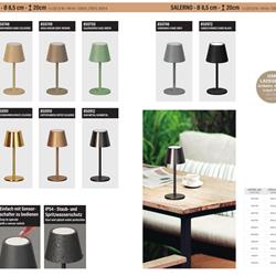 灯饰设计 Fischer & Honsel 2026年德国便携式灯具产品图片电子书